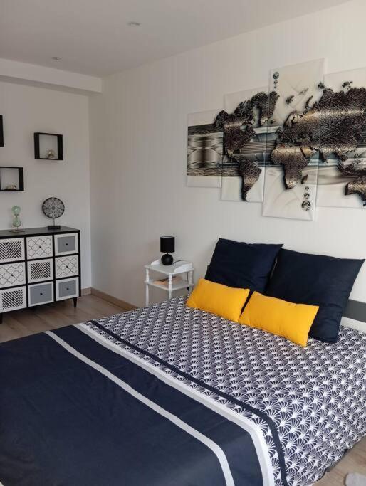 Appartement Cosy Avec Jardin Vaux-Sur-Seine المظهر الخارجي الصورة